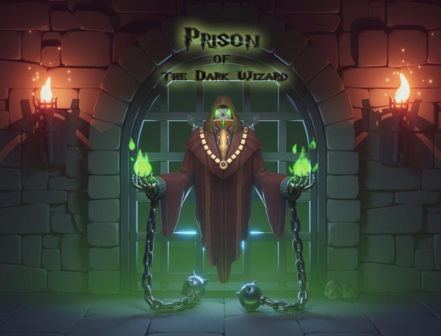 Book Escape Room -Prison Of Dark Wizards